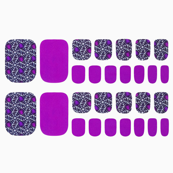 Web Of Lies (Glow Pedicure)