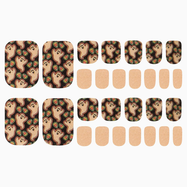 Glimmering Ghouls (Pedicure)