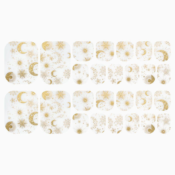 Celestial Being (Transparent Pedicure)