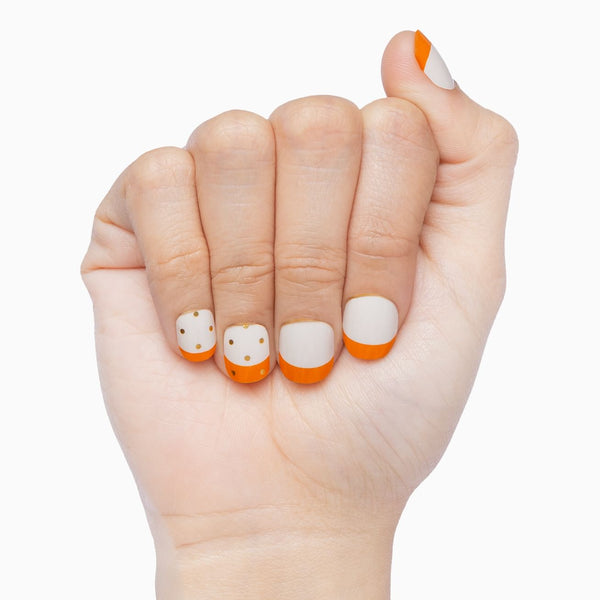 Orange You Delightful (french tips)