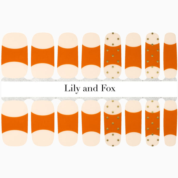 Orange You Delightful (french tips)