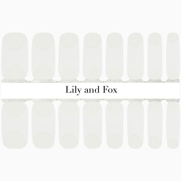 My Cherie Amour (French tips short nails)